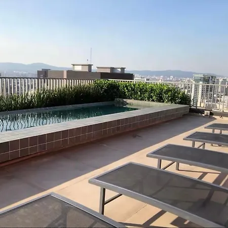 Studio 2306 - Modern Stay With Allianz View & Rooftop Pool 圣保罗 Exterior photo