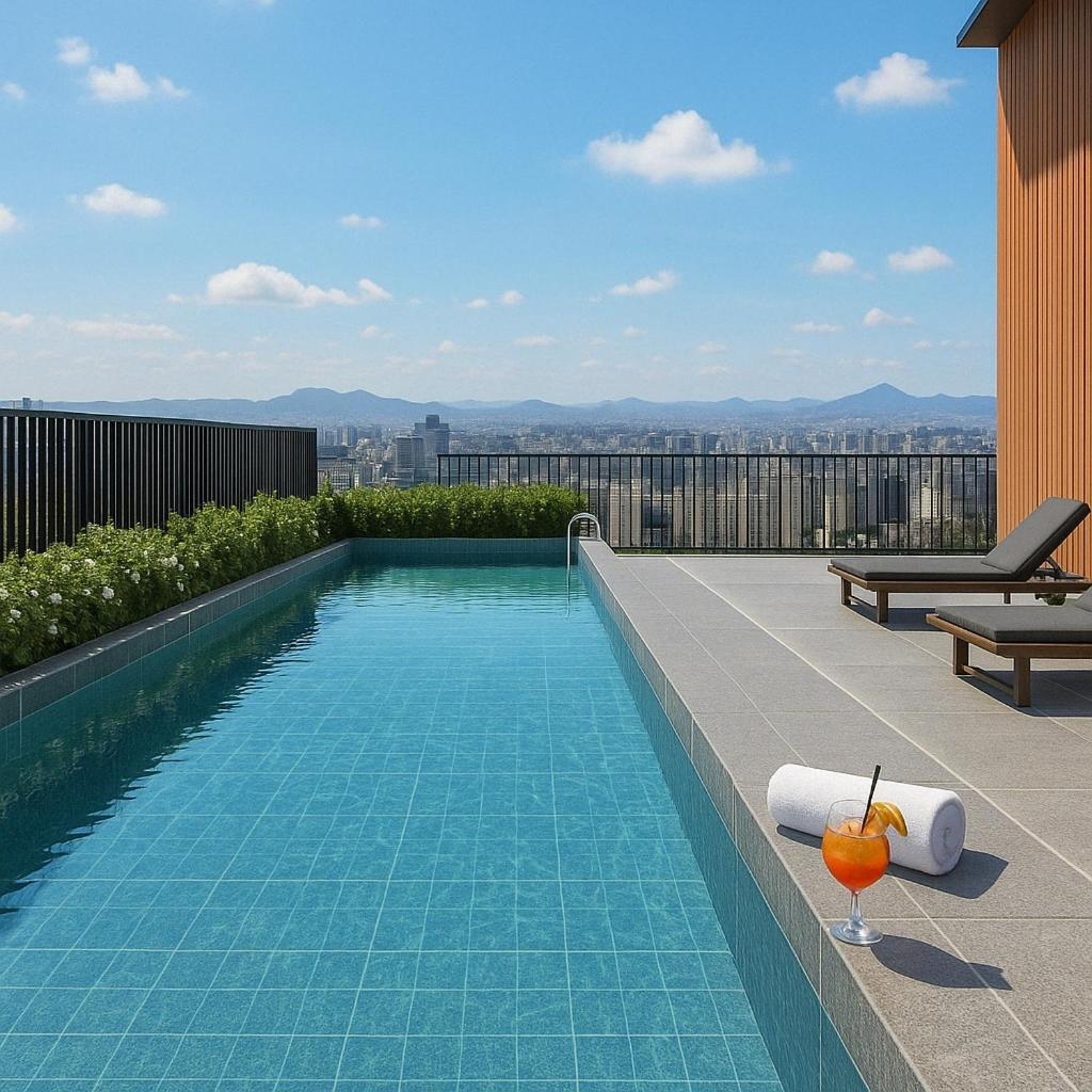 公寓 2306 - Modern With Allianz View & Rooftop Pool